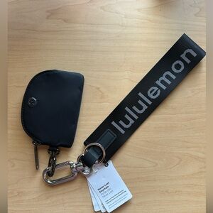 Lululemon Black Keychain Pouch